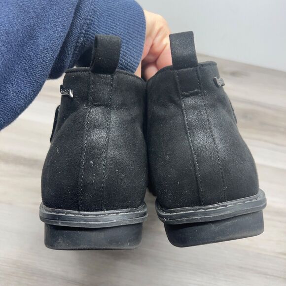 Skechers Arch Fit Mojave Indefinite Womens 10 Black Zip Pull On Ankle Boots - Picture 4 of 10